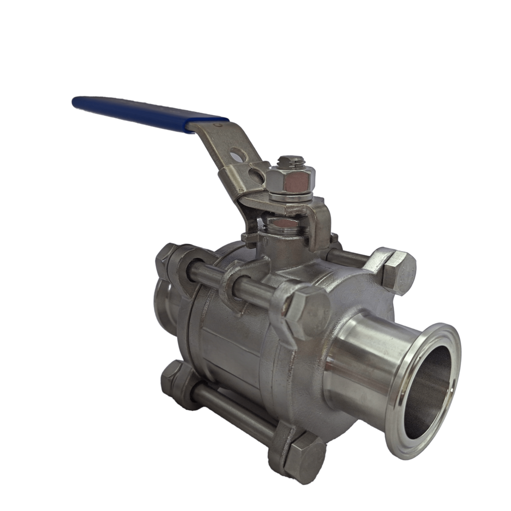 Válvula Bola Clamp Acero Inoxidable T316L - Merinox